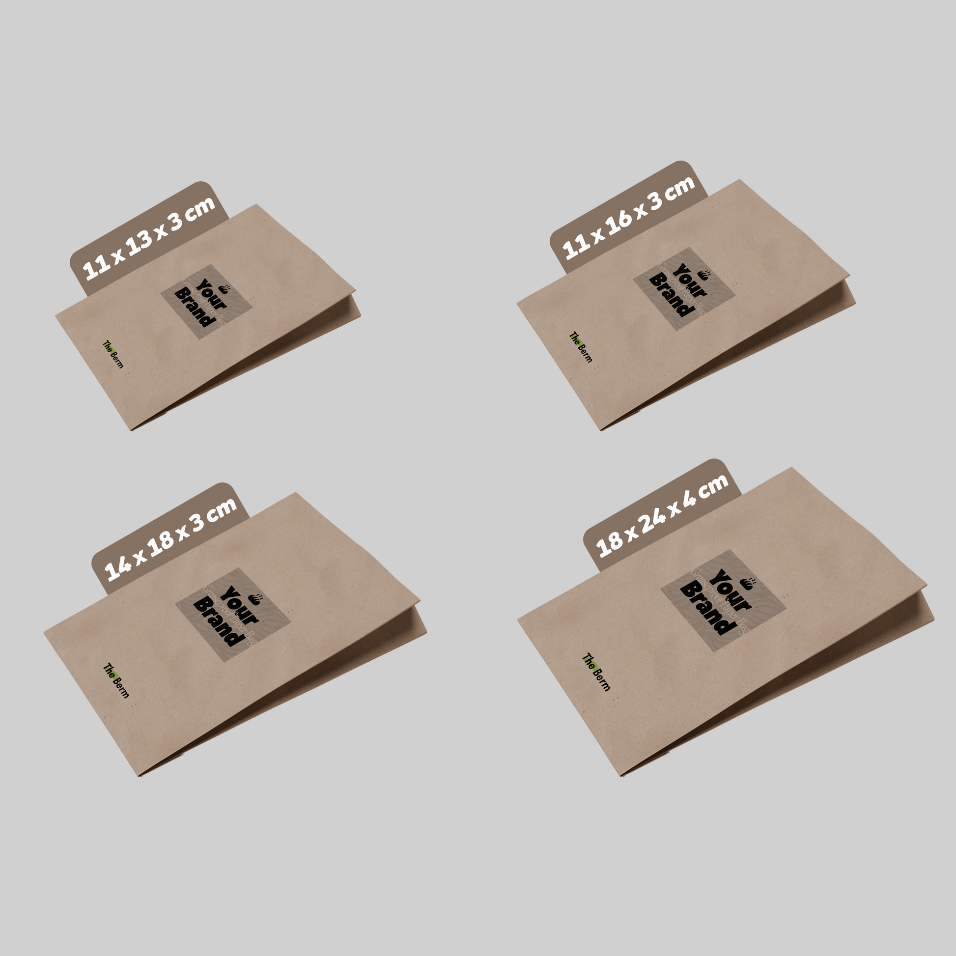 Custom Greaseproof Paper Bags