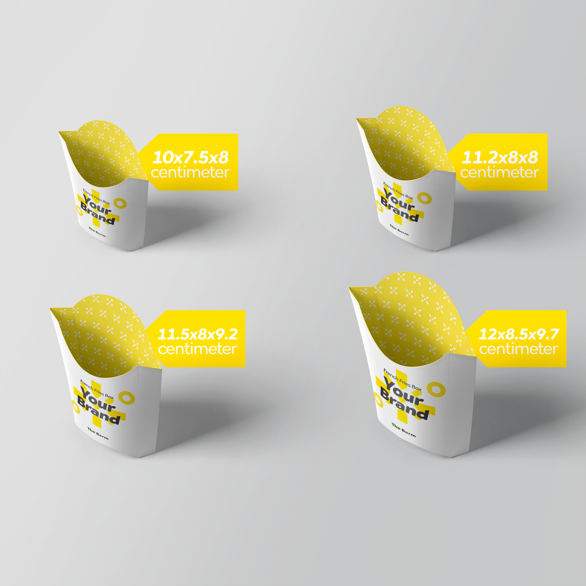 Custom French Fries Boxes