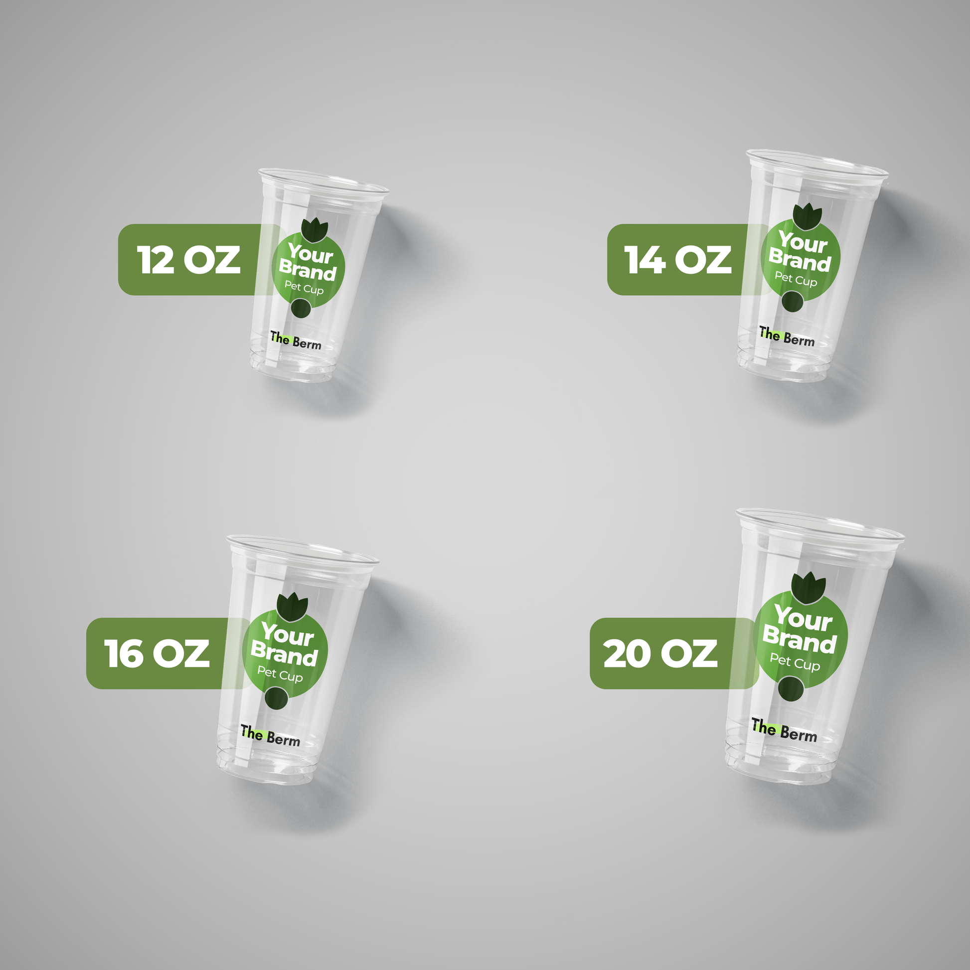 Custom PET Cups